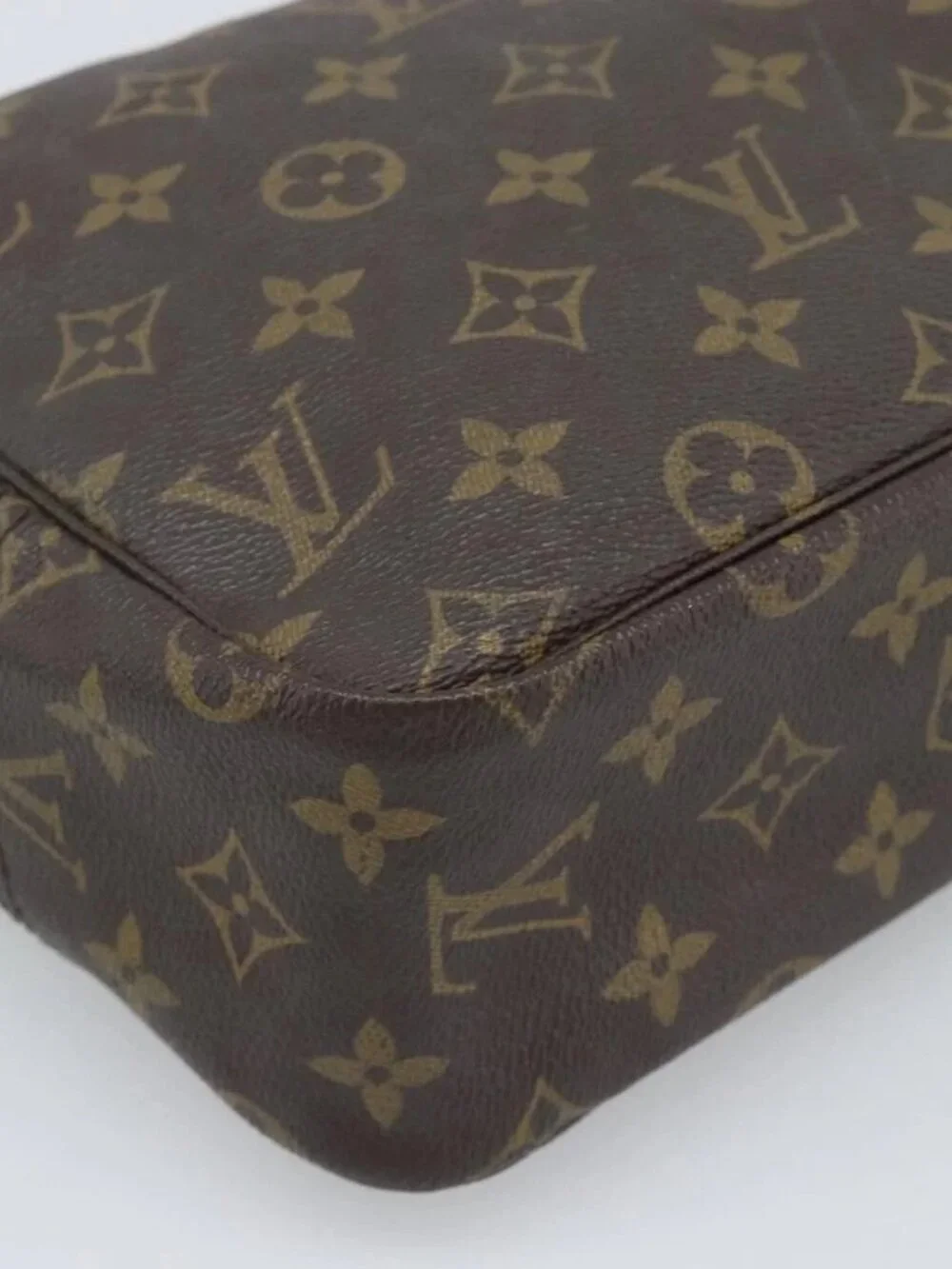 LOUIS VUITTON Monogram Trousse Toilette 28 Clutch Bag M47522 LV Auth 189018